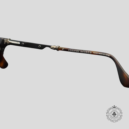 Chrome Hearts See U Next Tuesday Glasses in Tortoise Shell/Silver