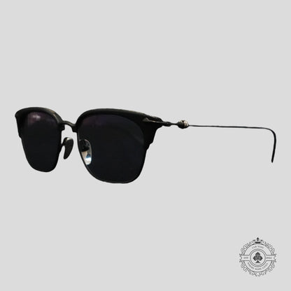 Chrome Hearts Sluntradiction Sunglasses in Matte Black/Silver