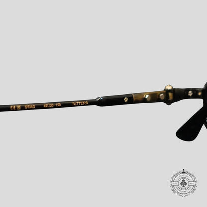 Chrome Hearts Tatters Glasses in Tortoise Shell/Gold