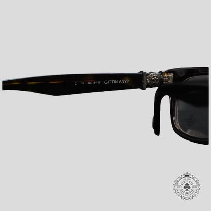 Chrome Hearts Gittin Any? Glasses in Tortoise Shell/Silver