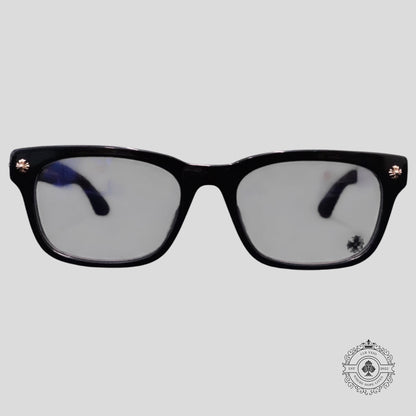 Chrome Hearts Vagilante Sunglasses in Black/Gold
