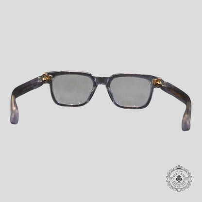 Chrome Hearts Pen 15 Sunglasses in Clear/Gold