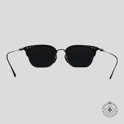 Chrome Hearts Sluntradiction Sunglasses in Matte Black/Silver