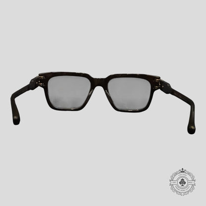 Chrome Hearts Bulge Glasses in Brown/Gold