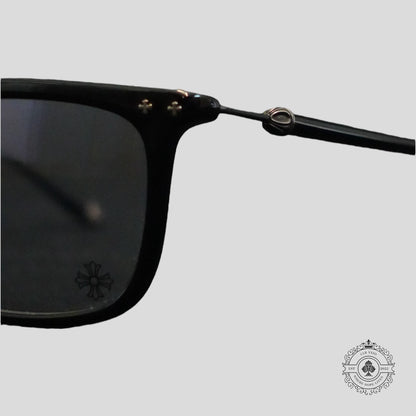 Chrome Hearts Big Ricky II-A Glasses in Black/Silver