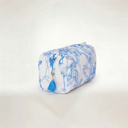 KIT DE 3 COSMETIQUERAS "PARIS AZUL"