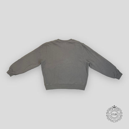 Amiri Shotgun Crewneck in Grey