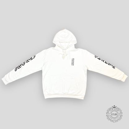 CHROME HEARTS LOGO HOODIE - WHITE