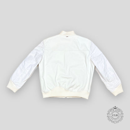 Louis Vuitton Reversible Leather & Nylon Mix Bomber Jacket