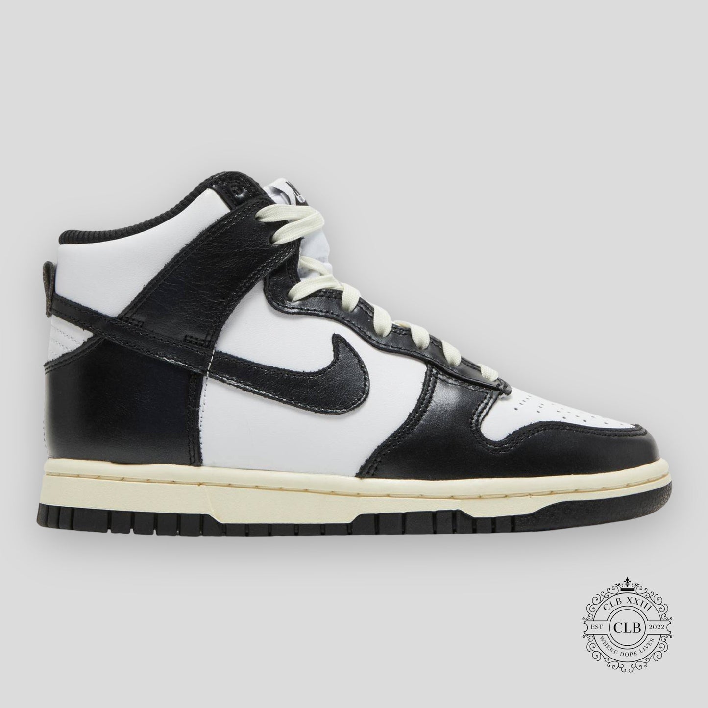 NIKE DUNK HIGH (W) "VINTAGE BLACK"