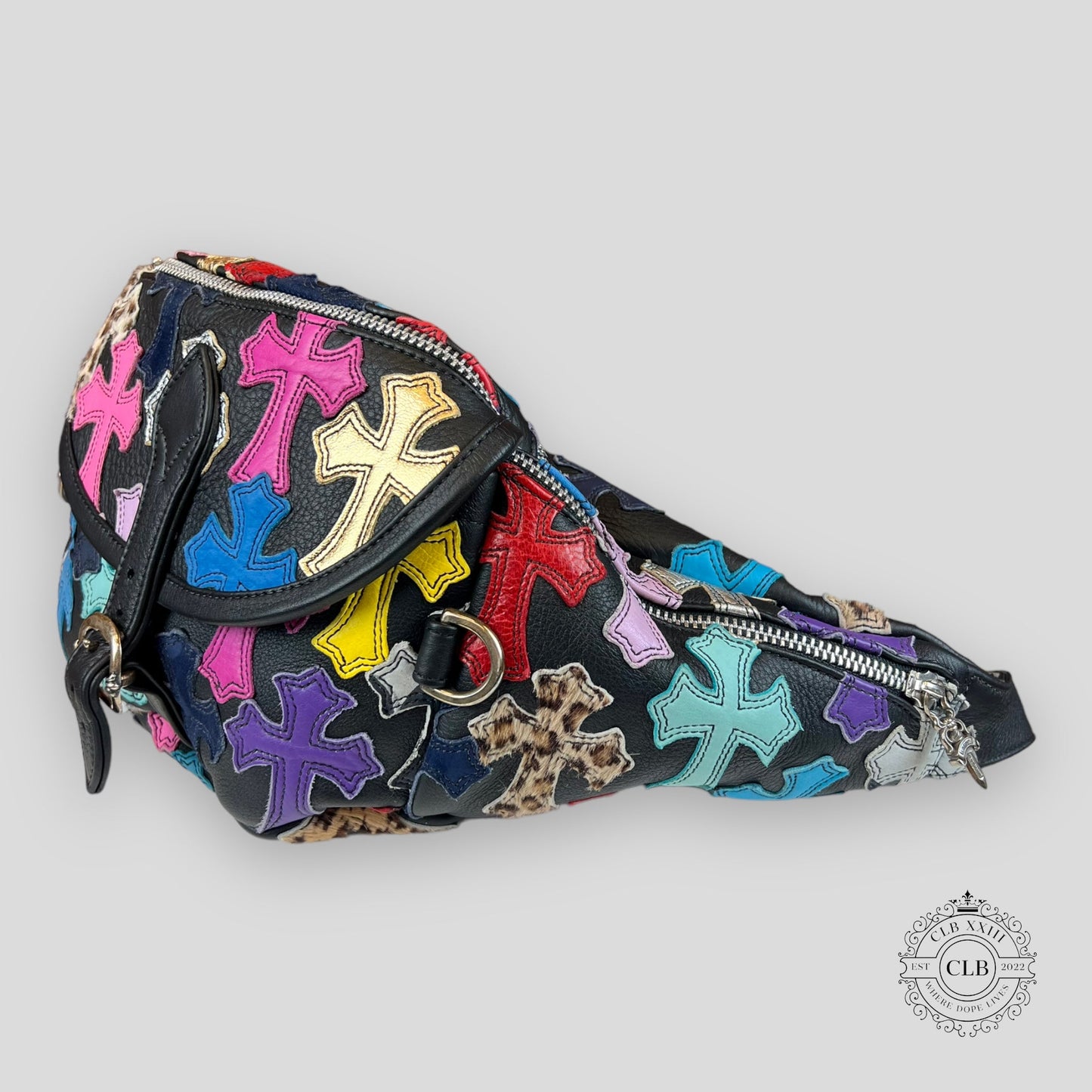 CHROME HEARTS MULTICOLOR CROSS PATCH SNAT PACK
