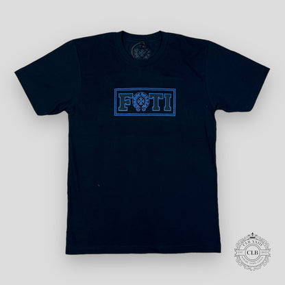Chrome Hearts Foti Harris T-Shirt in Black / Blue