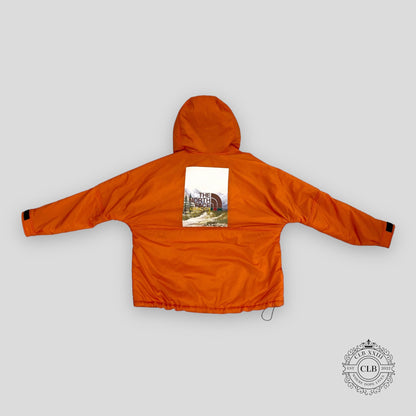 THE NORTH FACE X GUCCI PADDED RIPSTOP JACKET - ORANGE