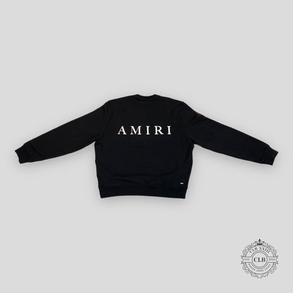 Amiri Ma Core Logo Crewneck in Black