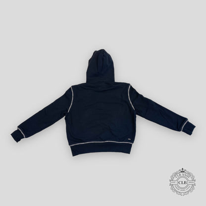 AMIRI STITCH LOGO HOODIE - BLACK