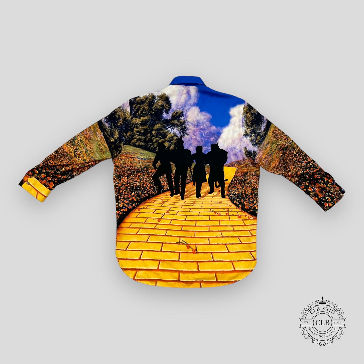 LOUIS VUITTON BRICK ROAD SILK SHIRT