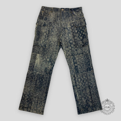 Louis Vuitton Monogram Tailored Denim Jeans