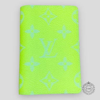 LOUIS VUITTON POCKET ORGANIZER - NEON YELLOW