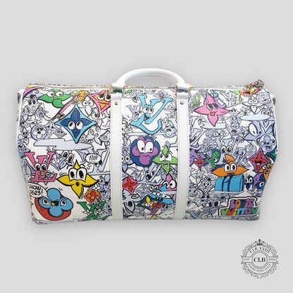 LOUIS VUITTON KEEPALL BANDOULIÈRE 50 - GRAFFITI COMICS