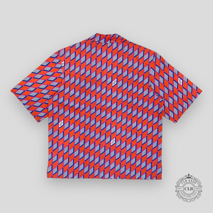 Louis Vuitton Diamond Damier Cricket Button-Up Shirt