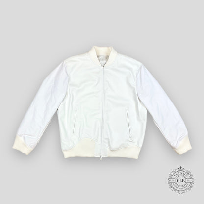 Louis Vuitton Reversible Leather & Nylon Mix Bomber Jacket