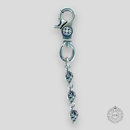 CHROME HEARTS CROSS BALL WALLET CHAIN