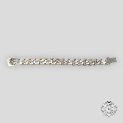 CHROME HEARTS FLEUR LOCK BRACELET