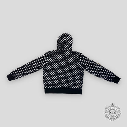 Amiri All Over Ma Hoodie in Black