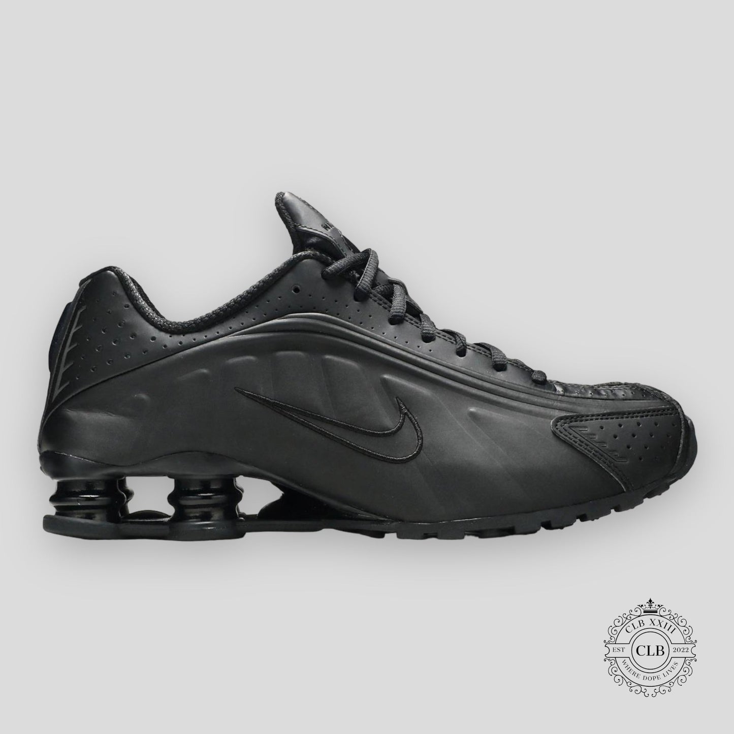NIKE SHOX R4 "TRIPLE BLACK"
