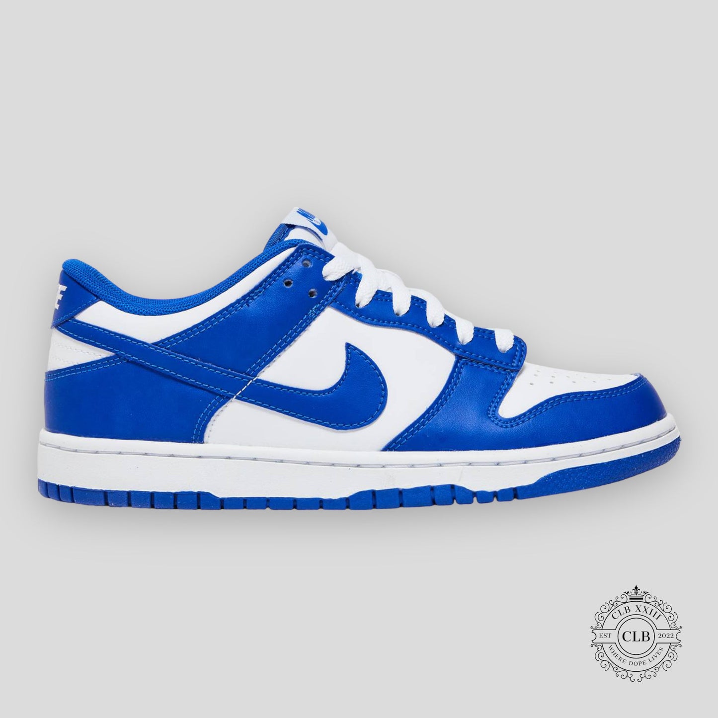 NIKE DUNK LOW (GS) "RACER BLUE"