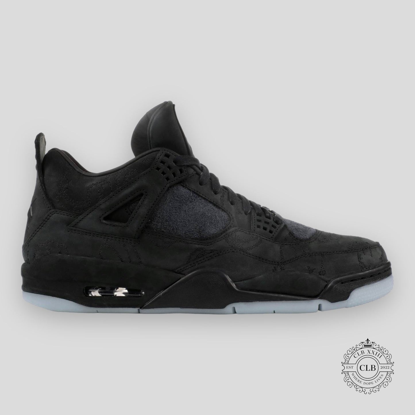 AIR JORDAN 4 RETRO X KAWS "BLACK"