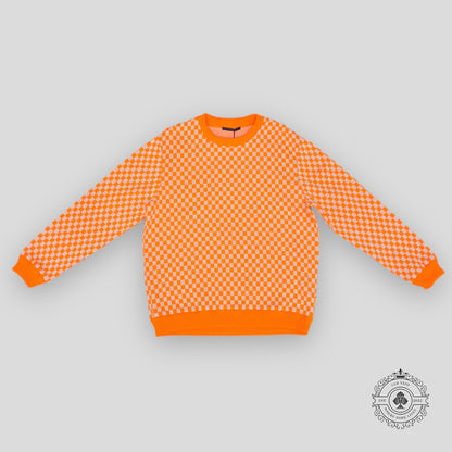Louis Vuitton Damier Pullover in Orange