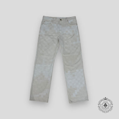Louis Vuitton Damoflage Jacquard Denim Pants