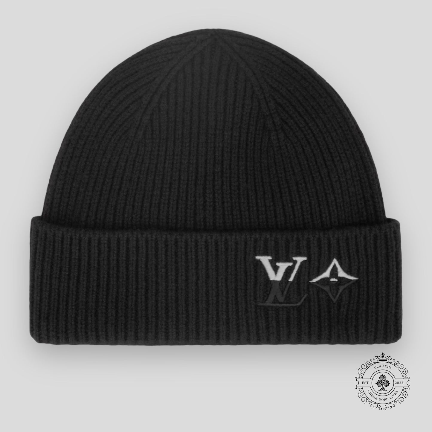 Louis Vuitton Dual Beanie Black