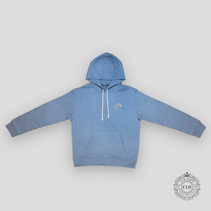 LOUIS VUITTON EMBROIDERED SIGNATURE COTTON HOODIE