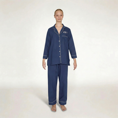 PIJAMA "CLASSIC NAVY" CON PANTALON