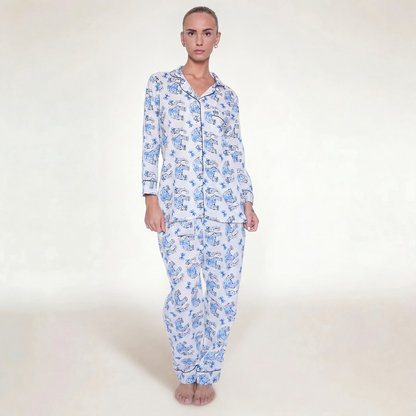 PIJAMA "LOOK" CON PANTALON