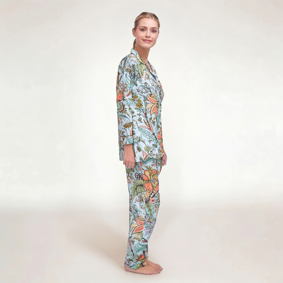 PIJAMA "MARIGOLD MENTA" CON PANTALON