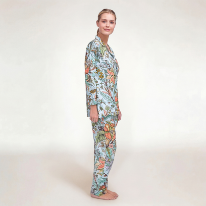 PIJAMA "MARIGOLD MENTA" CON PANTALON