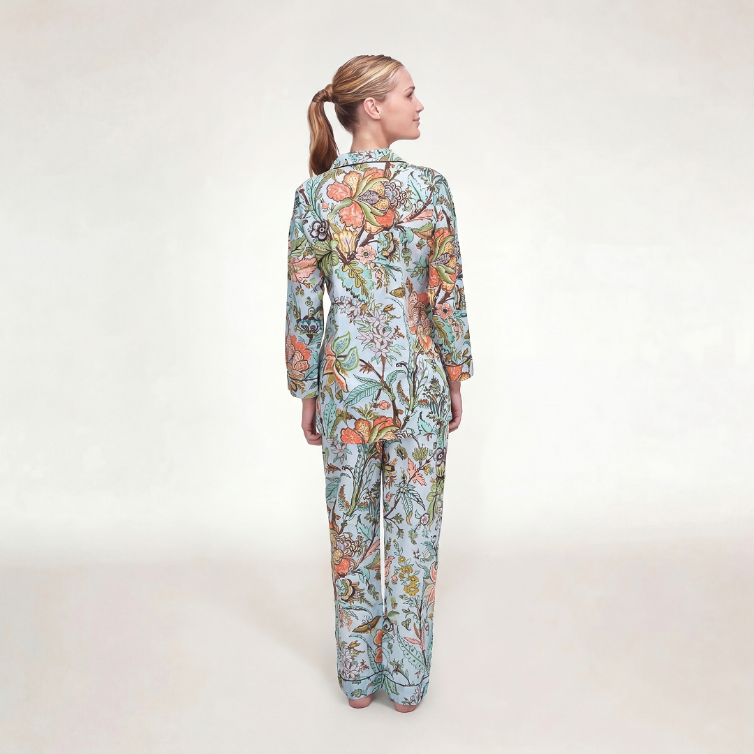 PIJAMA "MARIGOLD MENTA" CON PANTALON