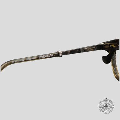Chrome Hearts Titanasluvr Glasses in Grey/Silver